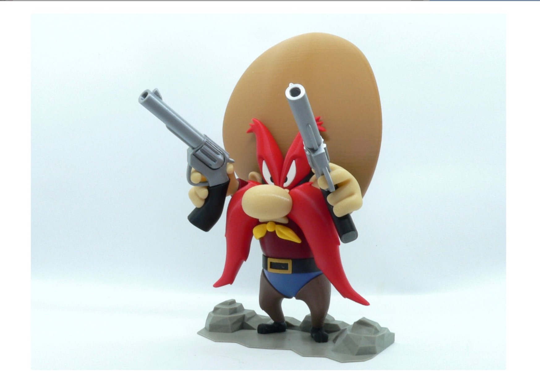Yosemite Sam, statuina da assemblare